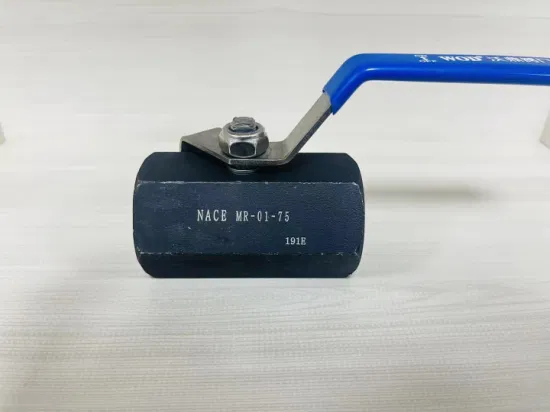1PC Hexagon A105 Carbon Steel High Pressure Female Threaded Ball Valves Gas Oil Water 2 Inch 2000psi Industrial Valve