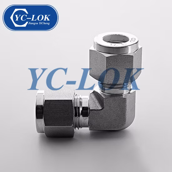 Stainless Steel Ferrule Equal Straight/Elbow/Tee/Cross Hydraulic Tube Fittings and Adapters for Compression Instument or Hose